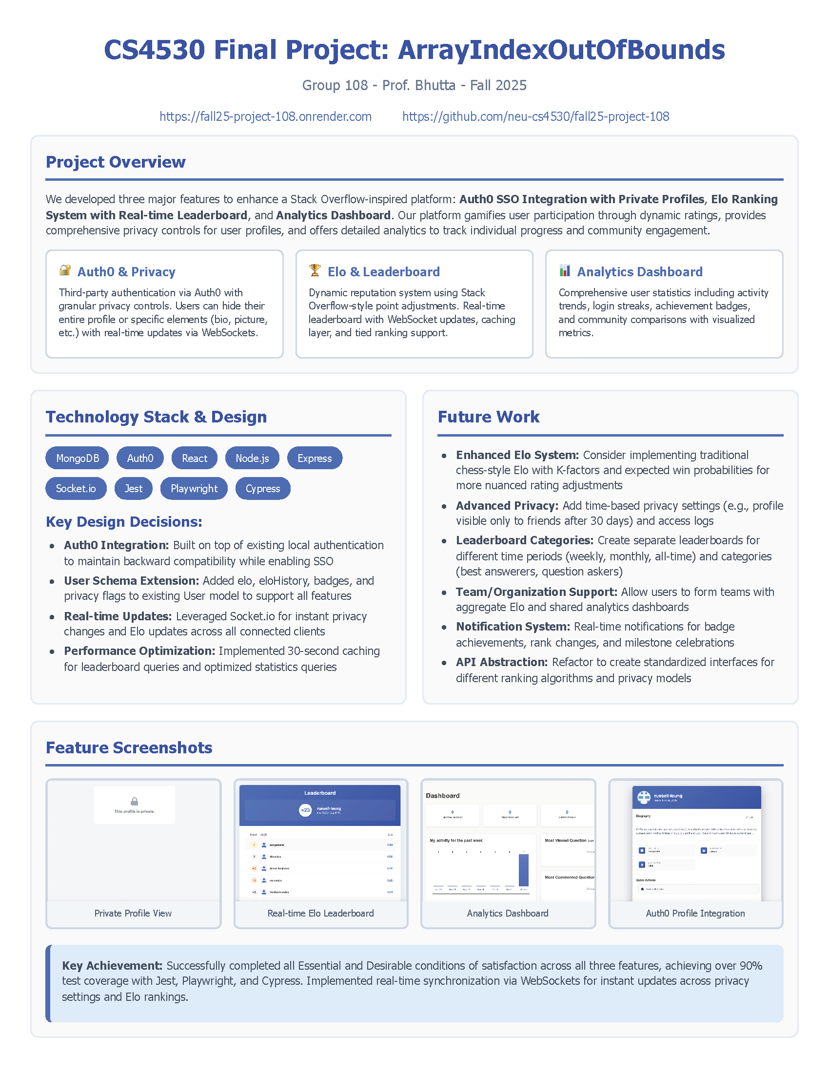 Group 108 Poster