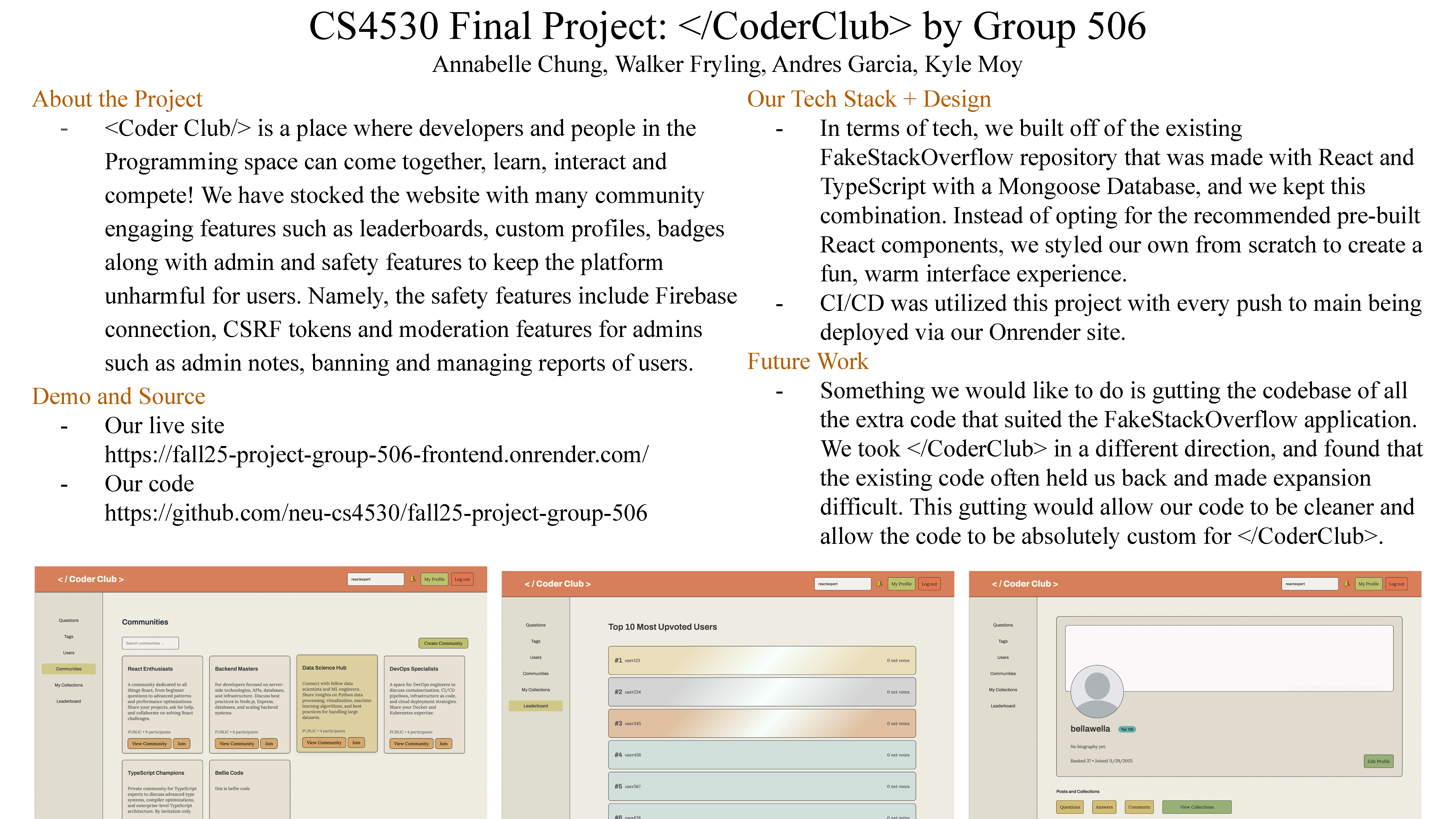 Group 506 Poster