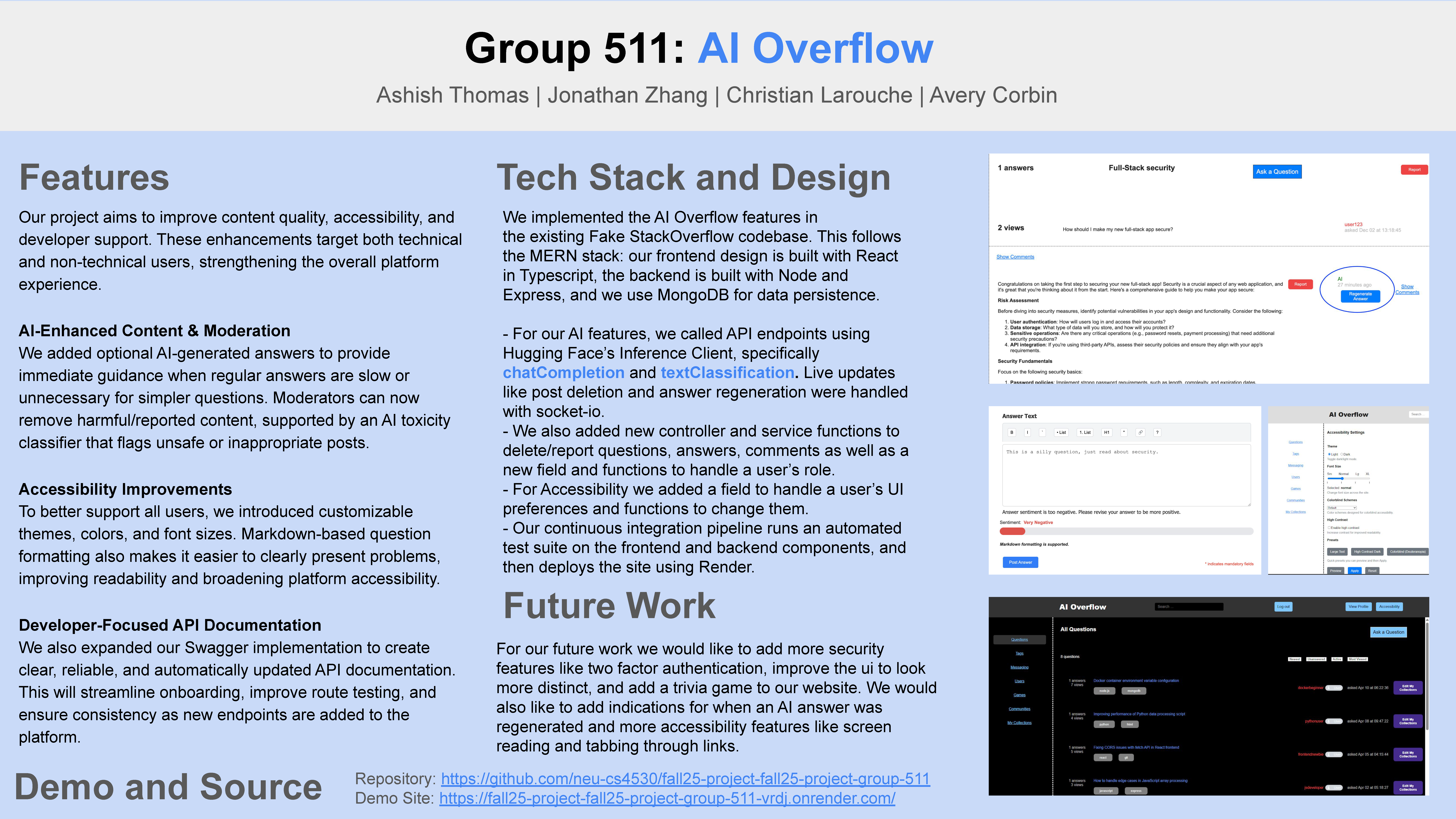 Group 511 Poster