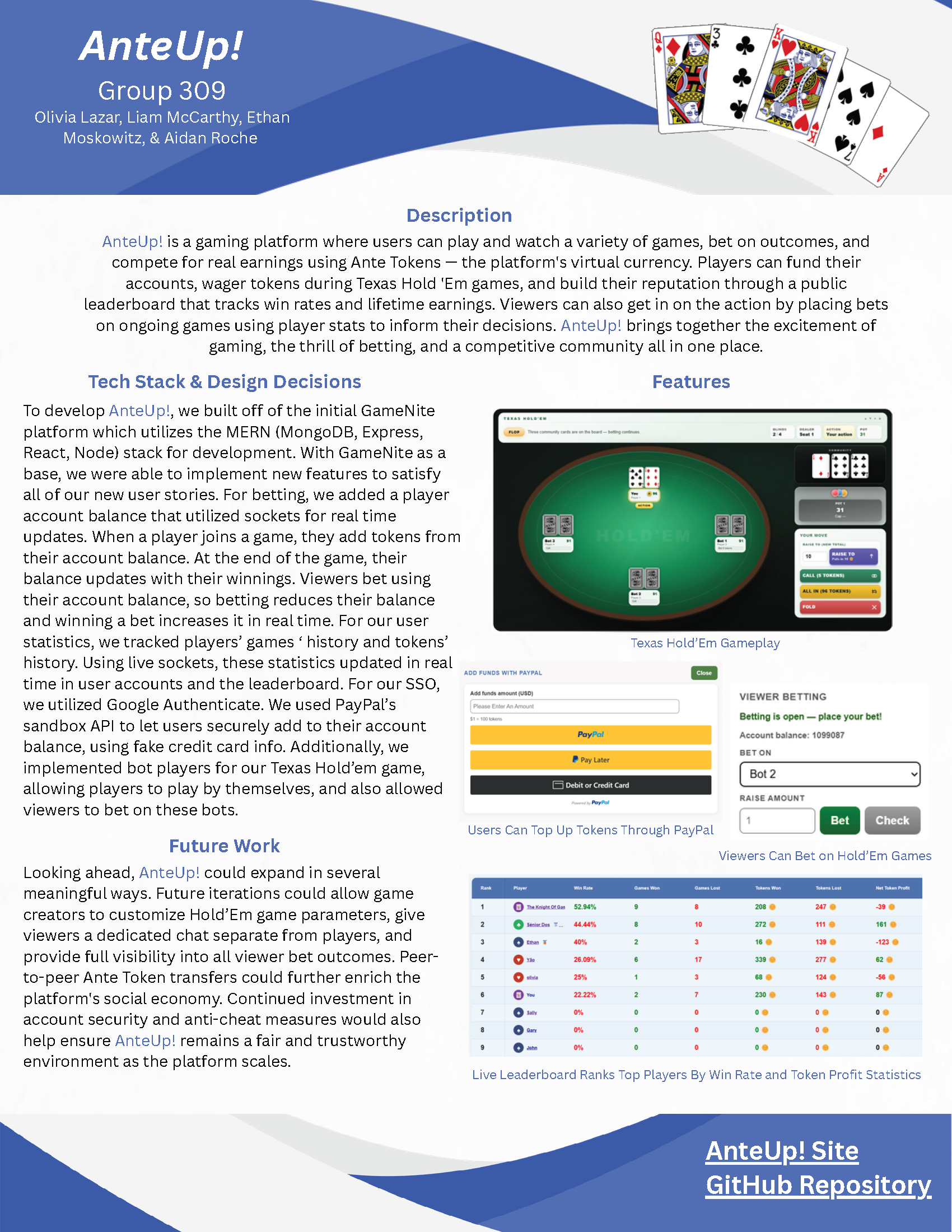 Group 309 Poster