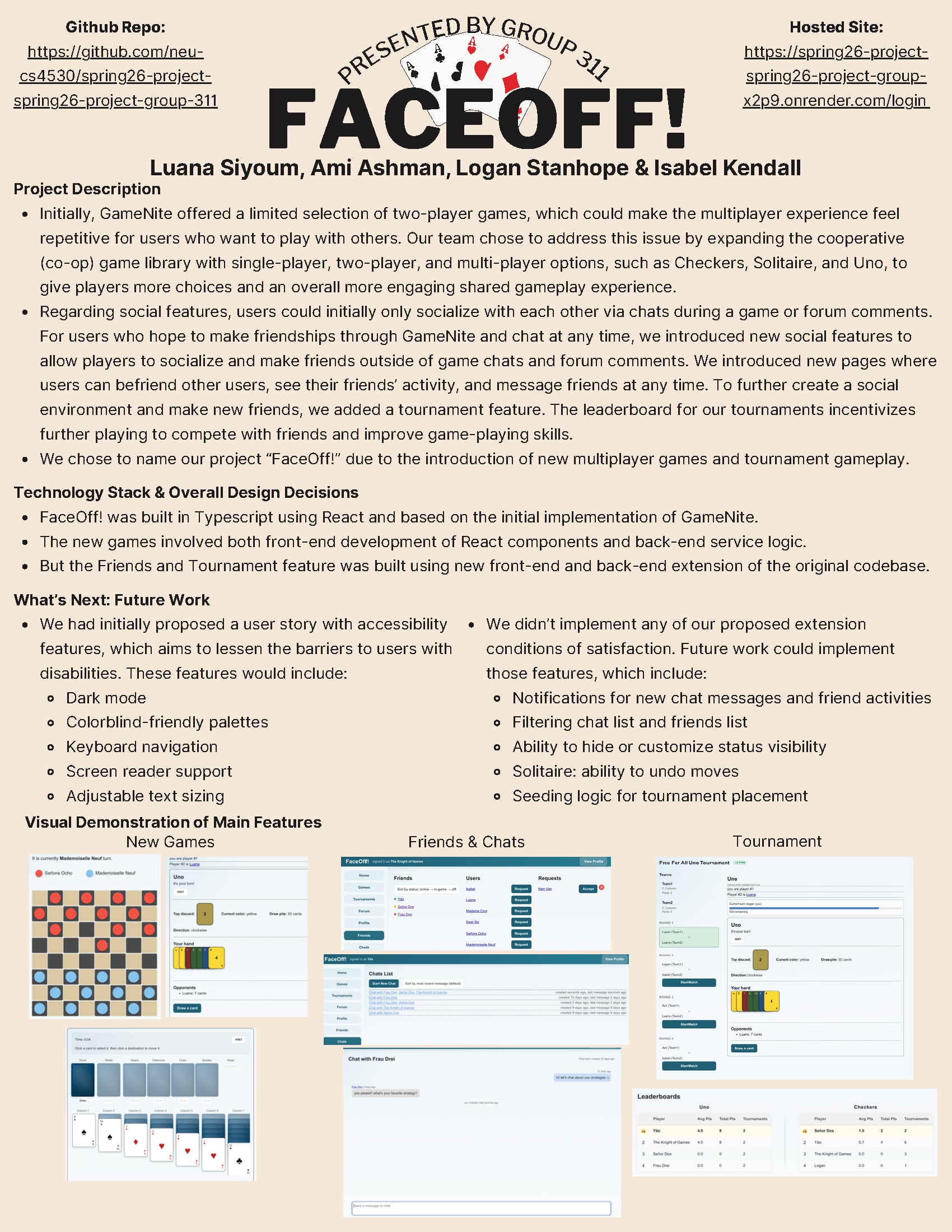 Group 311 Poster
