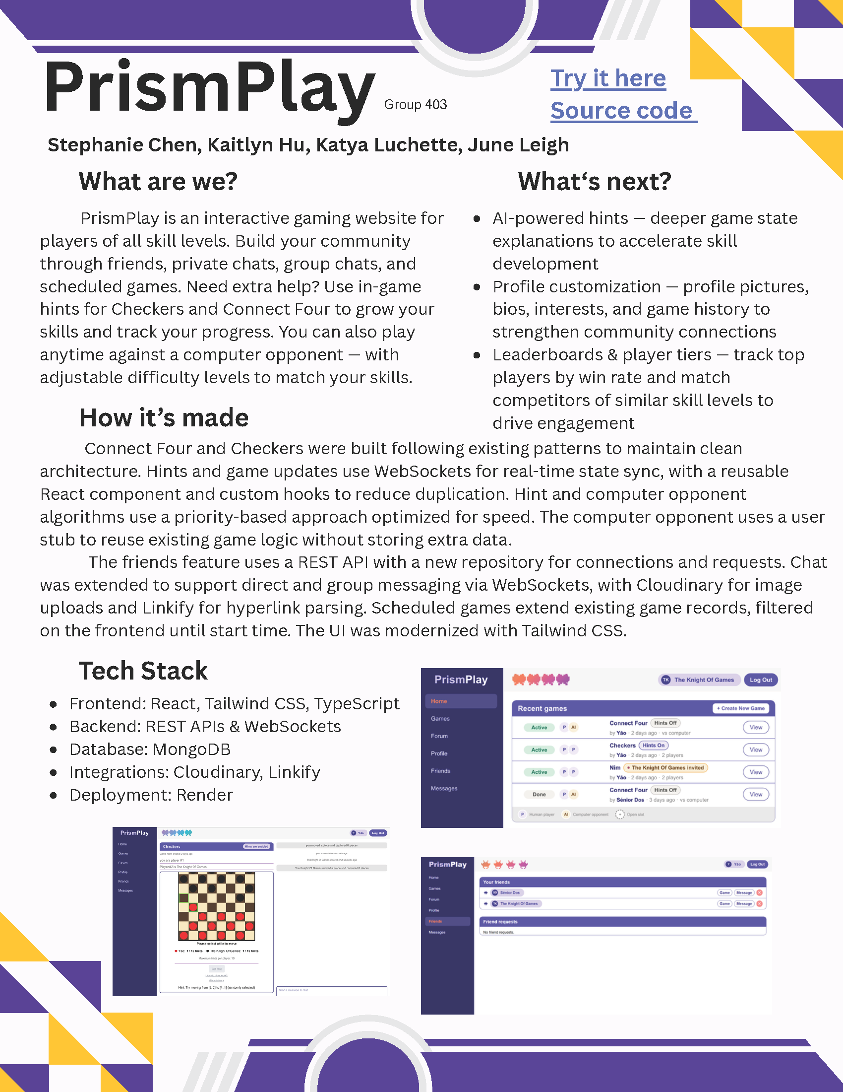 Group 403 Poster
