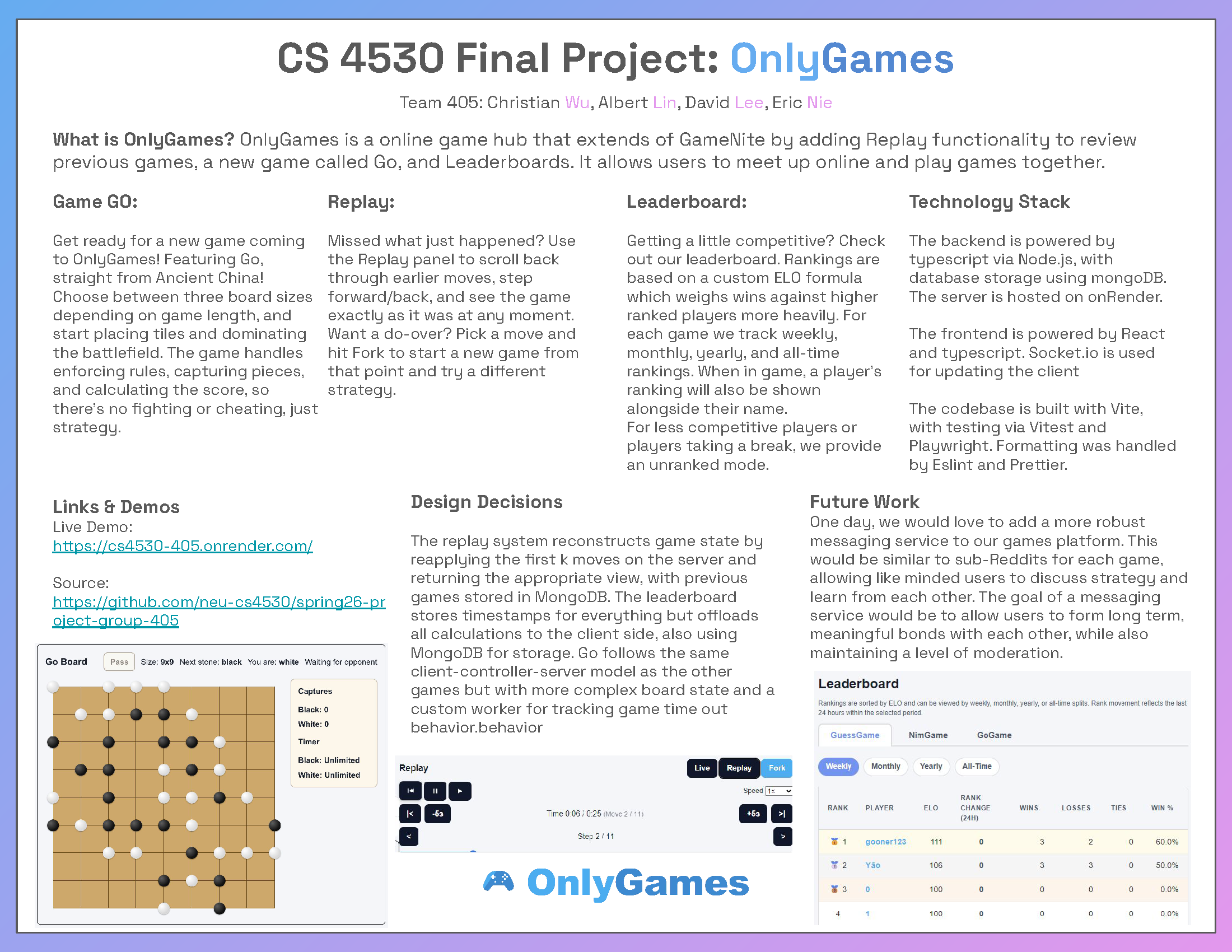 Group 405 Poster