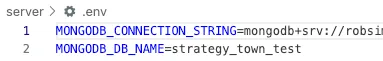 Config file